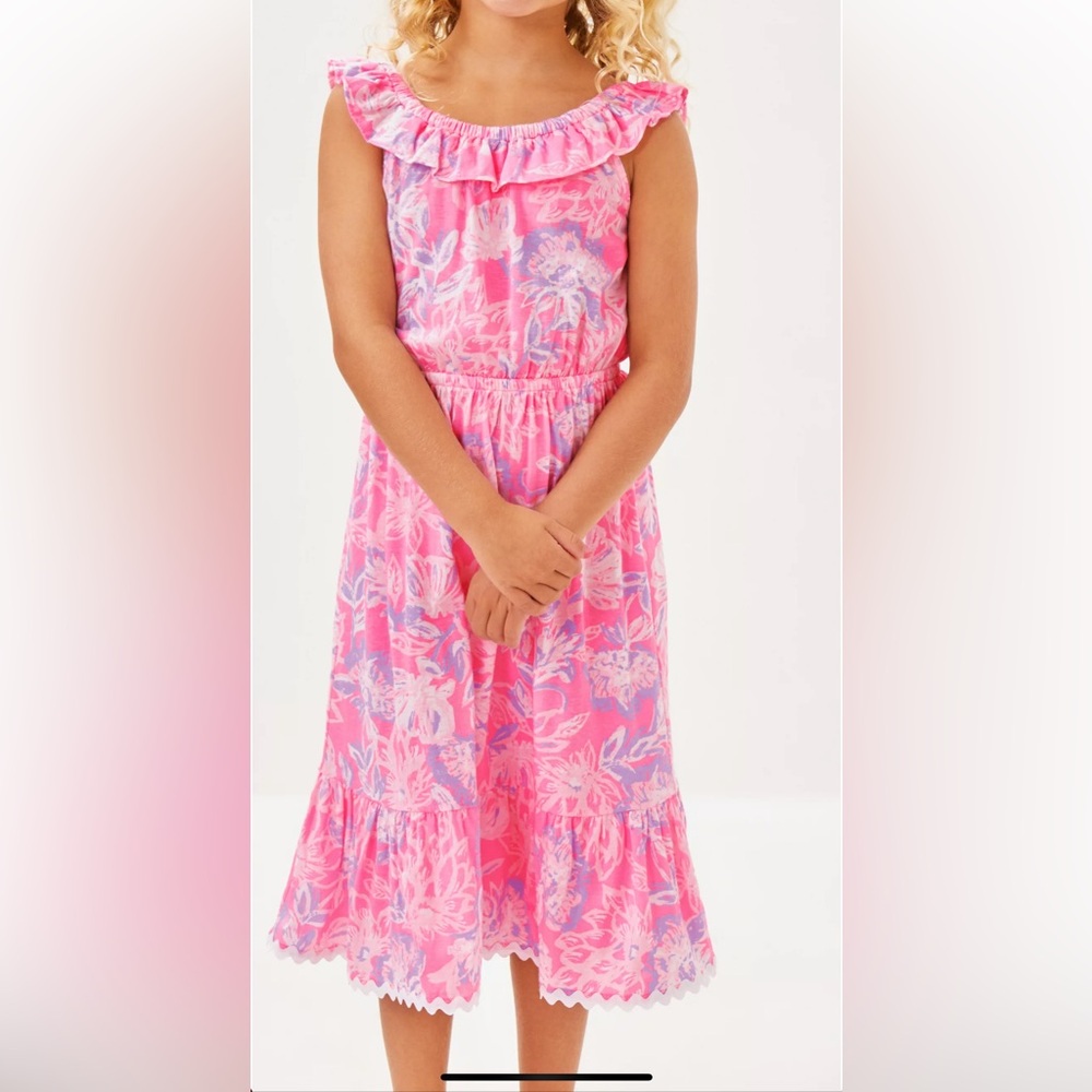 NWT Girls Zetta Midi Dress | Lilly Pulitzer